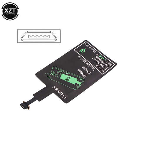 Приемник беспроводной зарядки Qi адаптер Micro USB универсальное беспроводное быстрое зарядное устройство для телефона Xiaomi Android 32878768166