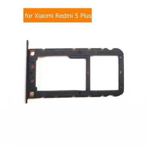 Держатель для карт Слот лоток для Xiaomi Redmi 5 Plus плюс/Redmi 5Plus нано сим-карты Micro SD лоток держателя карты адаптер запасных Запчасти 32881413175