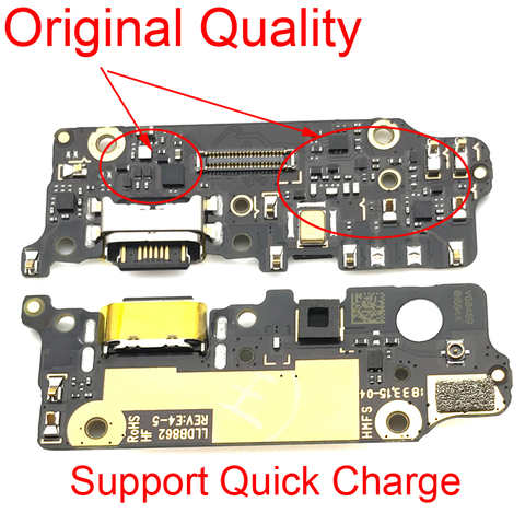 Зарядное устройство с USB-портом для Xiaomi Mi A2 / Mi 6X, док-станция с разъемом Micro Flex, плата для Xiaomi Mi A1 A2 Lite A3, оригинал 32884772471