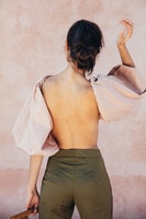 Женская блузка AEL, праздничный стиль, женские топы с вырезом на спине, 2018 32885191766