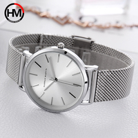 Часы наручные женские кварцевые с сетчатым браслетом, роскошные брендовые водонепроницаемые из серебристой стали, 36 мм, Xfcs 32895021413