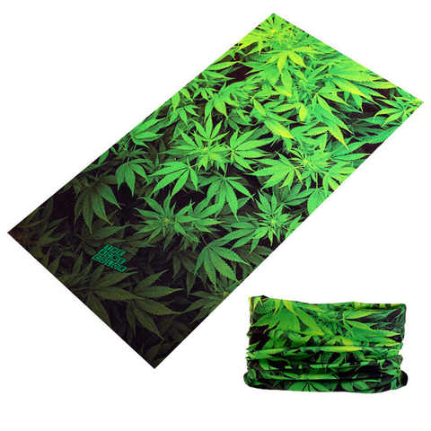 Головной платок унисекс, волшебная бесшовная Бандана с 3D рисунком зеленых листьев, пиратский шарф, Бафф, для езды на велосипеде, шейный платок, хиджаб, шемаг 32904236145