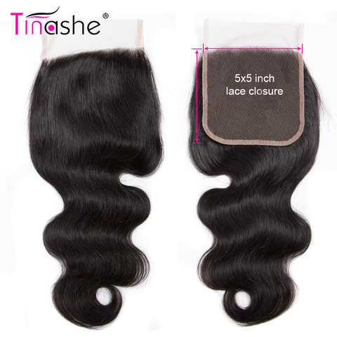 Волосы Tinashe 5x5 с кружевной застежкой, человеческие волосы без повреждений/Средние/три части, бразильские волнистые волосы, швейцарские кружевные застежки 32906486575