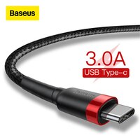 USB Type C кабель Baseus, зарядный кабель для Samsung S10 S9, Huawei P30, Xiaomi, быстрая зарядка 3.0 32916531792