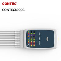 Contec 8000G Многофункциональный ПК ЭКГ/ЭКГ рабочая станция система 12 свинцовый монитор кровяного давления 32917669388