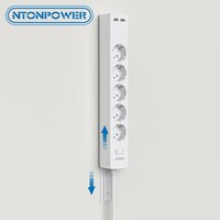 Сетевой удлинитель NTON, с 2 USB-разъемами, с 3/5 портами 32920408030