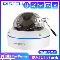IP-камера MISECU с микрофоном и поддержкой POE, 5 МП, 3 Мп 32921550321