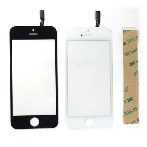 Стекло сенсорной панели для Iphone 4 4s 5g 5S 6, сенсорный экран, дигитайзер, ЖК-дисплей, объектив для Iphone 6, запасные части 32923418232
