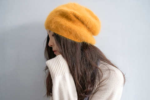 Женская зимняя шапка для мужчин и женщин, милая плюшевая норковая кашемировая шапка, зимняя Корейская утепленная шапка, бесплатная доставка M18925 32932759416