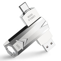 USB-флеш-накопитель DM PD098, 32 ГБ, металлический, OTG, USB 3,0, высокоскоростной, флешка флеш-накопитель 32944285708