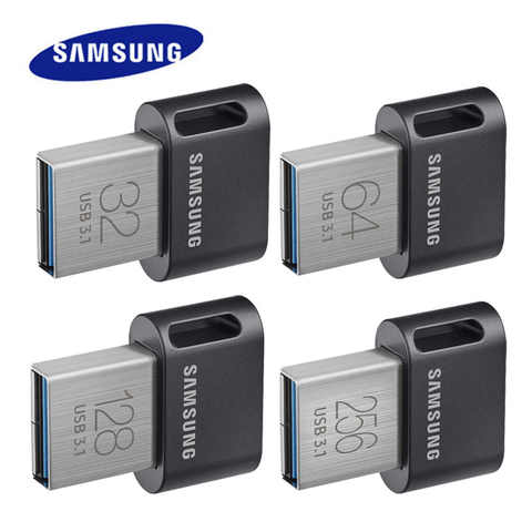SAMSUNG FITplus USB 3,1 USB флеш-накопитель 64 ГБ 300 МБ/с./с Флешка мини usb карта памяти 128 ГБ 256 Гб 400 МБ/с./с флешка 32944638370