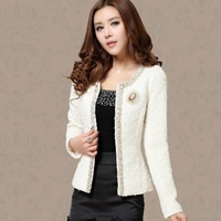 Модная женская куртка 2024 женская одежда зимнее черное белое пальто с длинным рукавом Короткая куртка женские куртки и пальто A624 32957911181