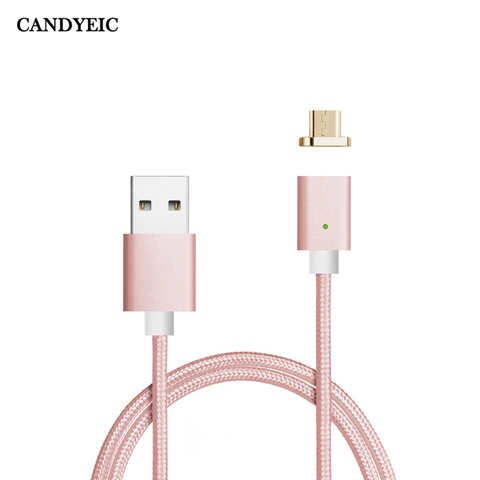 Магнитный кабель CANDYEIC Micro USB для Xiaomi Redmi 6A/5A/4A/3A/2A, зарядное устройство для Android Redmi 3S Redmi S2, Магнитный провод для передачи данных 32959375345