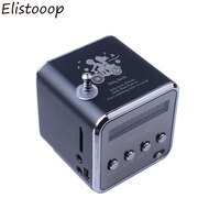 Миниатюрный FM-радиоприемник TD-V26, mp3-плеер, звуковая панель с ЖК-дисплеем, разъем Micro SD, TF, музыкальный стерео динамик для ноутбука 32961073295