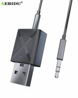 KEBIDU USB беспроводной приемник передатчик Bluetooth V5.0 аудио музыкальный стерео адаптер Dongle для ТВ ПК Bluetooth динамик наушники 32961614333