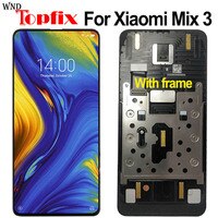 ЖК-дисплей 6,3 дюйма для Xiaomi Mi Mix 3, сенсорный экран, дигитайзер в сборе с рамкой для Mi MIX3 LCD M1810E5A, замена дисплея 32966595711