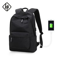 Водонепроницаемый молодежный рюкзак Hk для подростков, школьный дорожный ранец через плечо Rap Monster для ноутбука с USB-разъемом для мужчин и женщин 32970382506