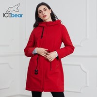ICEbear 2021 новая спортивная женская повседневная куртка ветрозащитная теплая осенняя парка высококачественная куртка с капюшоном GWC20115D 32970794008