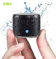 Мини Bluetooth-динамик EWA A106 Pro с радиатором басов под заказ, IPX7 водонепроницаемый, супер портативный динамик s, упакованный чехол для путешествий 32976654989
