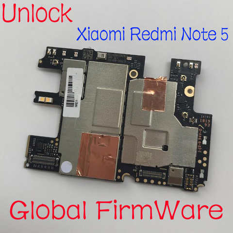 Глобальная прошивка, оригинальная разблокированная электронная панель, материнская плата для Xiaomi RedMi Note 5, схемы сбора платы материнской платы hongmi Note5 32978717267