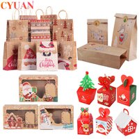 Рождественские подарочные пакеты, Рождественская елка, пластиковый упаковочный пакет, снежинка, Рождественская коробка для конфет, новый год 2022, сувениры для детей, мешок, декор для Рождества 32981573205