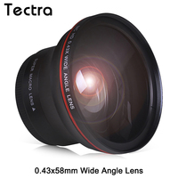 Профессиональный широкоугольный объектив HD, 58 мм, 0,43x, с макропорцией для Canon EOS Rebel 77D, T7i, T6s, T6i, T6, T5i, T5, T4i, T3i, SL2, 60D, 7D, 70D 32982228102