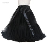 Женская юбка-пачка с оборками, черная/белая/красная юбка-пачка, коктейльное платье для косплея 32995170141