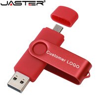 Высокоскоростной USB флеш-накопитель JASTER, OTG, флеш-накопитель 64 ГБ, 32 ГБ, USB-карта 16 ГБ, флэш-накопитель для Android Micro/PC, деловой подарок 32995487247
