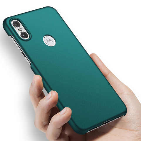 Чехол для Motorola One Vision, Роскошный Матовый Жесткий чехол из поликарбоната для Moto One xtaction G8 Plus, задняя крышка, защитный чехол P30 32997241338