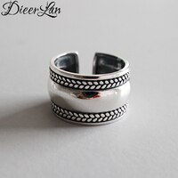 Женские винтажные большие кольца в богемном стиле серебряного цвета в стиле панк и ретро 33002321651