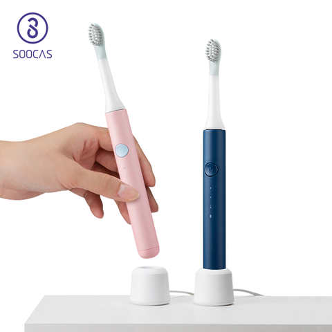 SOOCAS SO WHITE EX3 звуковая электрическая зубная щетка для Xiaomi Mijia ультразвуковая автоматическая зубная щетка перезаряжаемая Водонепроницаемая Чистка 33004363825