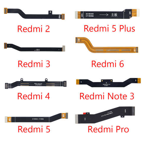 Новая основная материнская плата для Xiaomi Redmi 2 3 4 5 PLUS 6 4X / 4A/3S/5A ЖК-дисплей Разъем гибкий ленточный кабель 33004738914