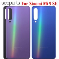 Задняя крышка батарейного отсека для Xiaomi Mi 9 SE, стеклянная панель 9 SE, сменная Крышка батарейного отсека для Xiaomi Mi9 Se 33005992632