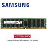 Оперативная память Samsung DDR4 8 Гб 64 ГБ 16 ГБ 32 ГБ PC4 2133 МГц 2400 МГц 2666 МГц 2133P 2400T 2666 в ECC REG, Серверная память с поддержкой материнской платы X99 33009776003