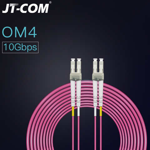 OM4 40 Гбит/с 100G волоконно-оптический патч-корд LC-LC 1 м 2 м 3 м 5 м 10 м 15 м 50/125 2,00 мм 2 ядра многомодового дуплекс волокно-оптический патч-кабель 33013446560