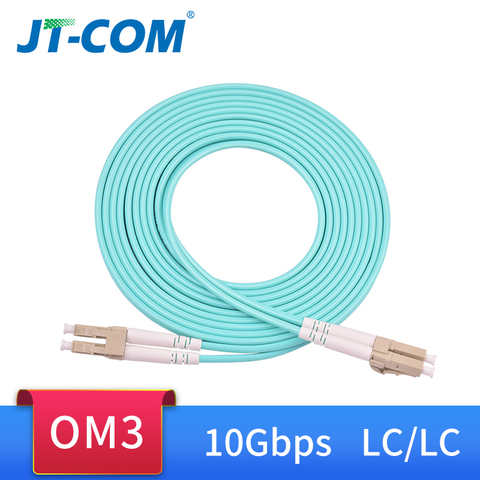 10G OM3 LC UPC-LC UPC многорежимный дуплексный 2,0 мм 3,0 мм волоконный соединительный кабель LC волоконно-оптический патч-корд оптоволоконный кабель 33013462080