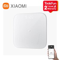 Оригинальные умные весы XIAOMI Mi, Электронные напольные весы для ванной, цифровые весы до 150 кг с приложением Bluetooth Mifit 33016481081