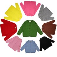 Весенний хлопковый свитер, топ, детская одежда, кардиган для маленьких мальчиков и девочек, вязаный кардиган для мальчиков и девочек, свитер, Детская весенняя одежда 33016812914