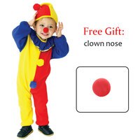 Озорной дом с привидениями, Детский костюм клоуна для маленьких девочек и мальчиков, вечерние карнавальные костюмы на Хэллоуин для малышей 33027002576