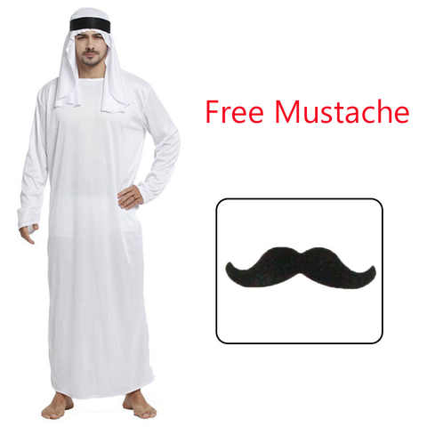 Фантазия взрослый принц арабский костюм для мужчин средний восток Ali Baba костюмы шейха Хэллоуин Пурим Карнавал косплей наряды 33030506157