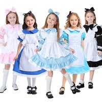 Umorden/Детский костюм «страна чудес Алиса» для девочек-подростков, платье горничной лолиты для косплея, карнавальные костюмы на Хэллоуин Вечерние 33041745931