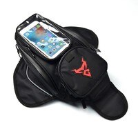 Мотоциклетная Магнитная сумка на бак, водонепроницаемая седельная сумка для мотоцикла, сумка на плечо, рюкзак, чемодан, чехол для телефона, держатель для IPhone, Xiaomi 33042899930