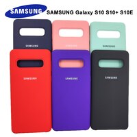 Чехол-накладка для Samsung Galaxy S10/S10Plus/S10e, жидкий силикон 33058113175