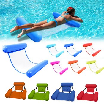 Надувной матрас для бассейна, плавающий водный гамак, стул для бассейна, летняя надувная игрушка для вечеринки 4000010531543