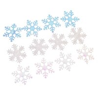 200 шт. 30 мм полиэстер фетр мягкие снежинки патч аппликации для рукоделия вечерние Diy Скрапбукинг Декор одежды 4000023182575