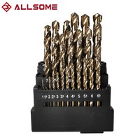 Набор сверл ALLSOME M42 HSS с 3 краями, 8% высокое кобальтовое сверло для сверления из нержавеющей стали 4000038613842