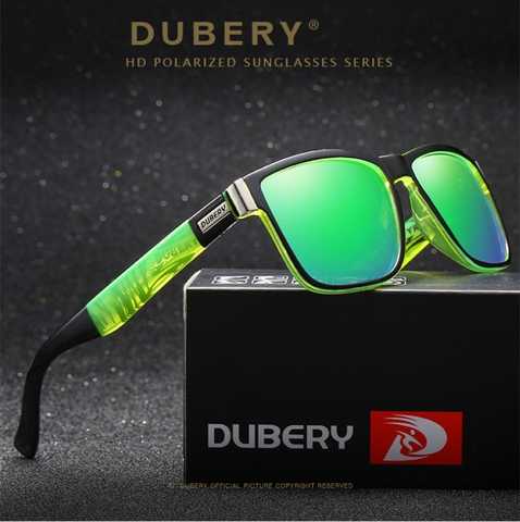 Солнечные очки DUBERY поляризационные мужские, солнцезащитные аксессуары для рыбалки, кемпинга, походов, в стиле ретро, недорогие Роскошные брендовые дизайнерские очки 4000046041045