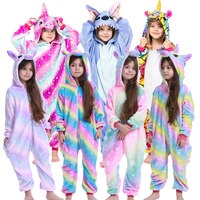 Пижама-кигуруми детская, для мальчиков и девочек, Зимняя 4000048956796