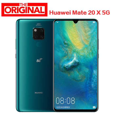 В наличии глобальная версия Huawei Mate 20 X 5G EVR-N29 Android телефон Kirin 980 40.0MP NFC IP53 7,2 дюймов 2244X1080 8 Гб оперативной памяти 256 ГБ ROM 4000072249431