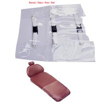 Коврик для ног, прозрачный пластиковый пылезащитный чехол для Стоматологическое Кресло стула, с эластичными лентами, поставка в клинику 4000073767186